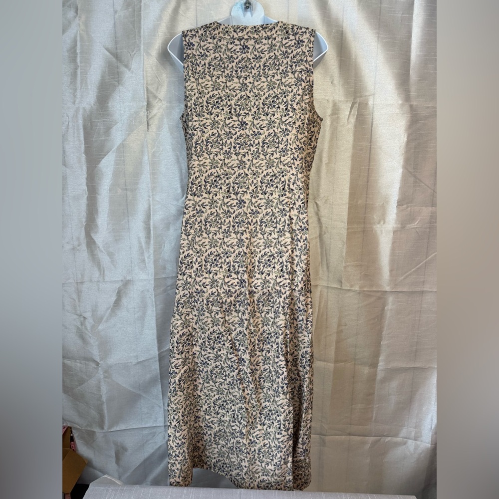 Floral Sleeveless Maxi Dress - Picture 4 of 7